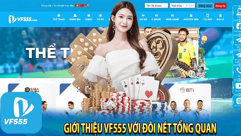 Giới thiệu Tổng Quan Về Vf555 - Game Bài Đổi Thưởng Trực Tuyến Hàng Đầu Tại Việt Nam