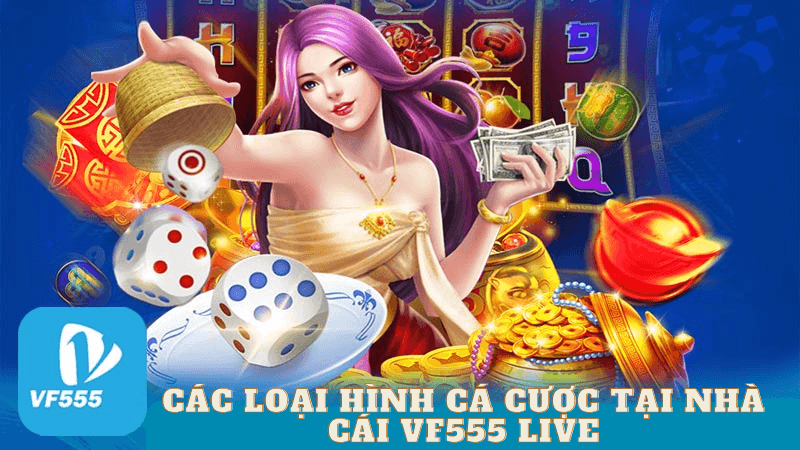 Các loại hình cá cược tại nhà cái VF555 live