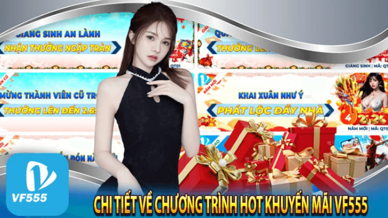 Khuyến mãi và ưu đãi tại nhà cái VF555 c9m